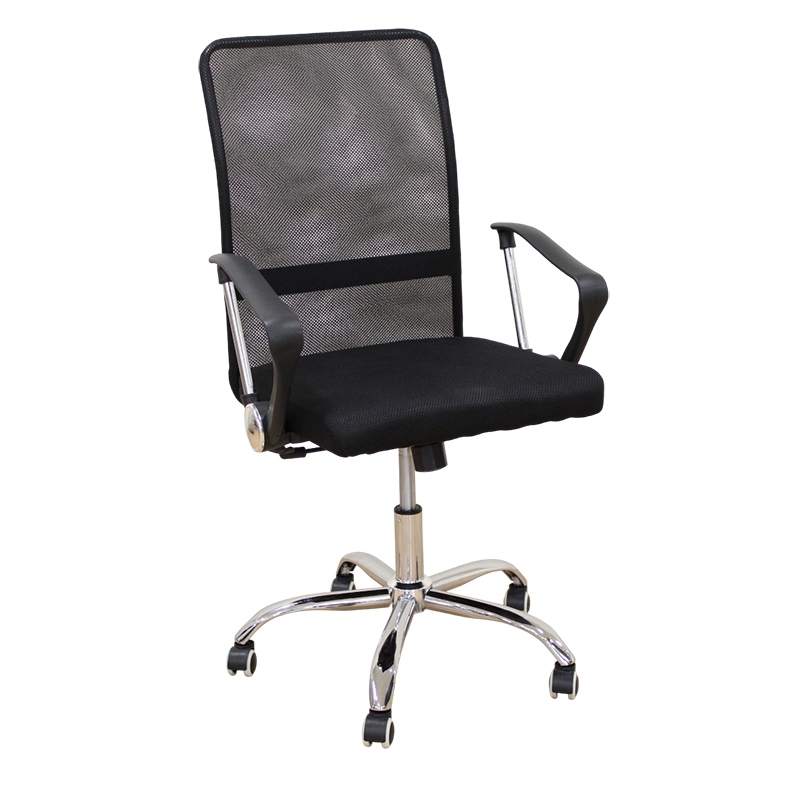 A9946 ΜΑΥΡΟ MESH ΠΟΛΥΘΡΟΝΑ ΓΡΑΦΕΙΟΥ