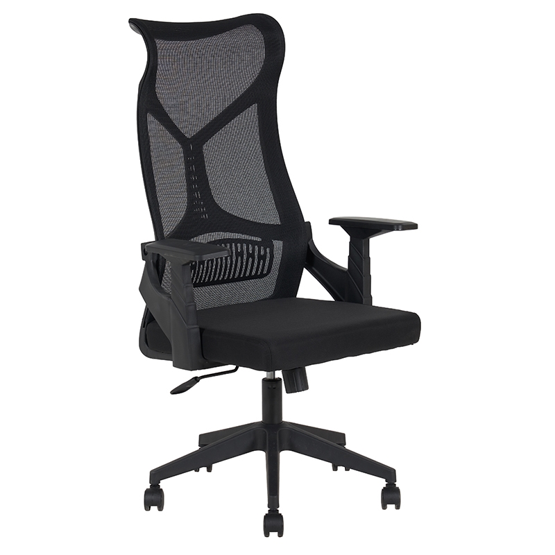 A9920 ΜΑΥΡO MESH ΠΟΛΥΘΡΟΝΑ ΓΡΑΦΕΙΟΥ