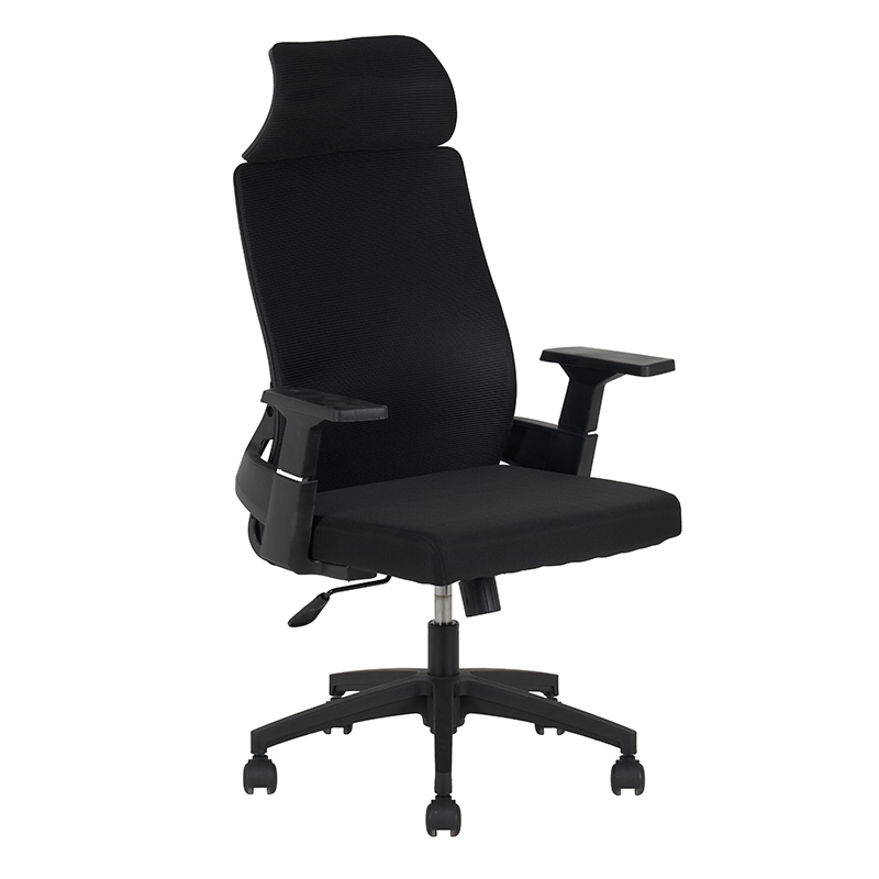 A9925 ΜΑΥΡO MESH ΠΟΛΥΘΡΟΝΑ ΓΡΑΦΕΙΟΥ