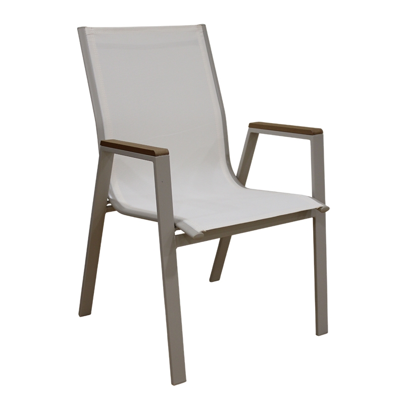 SELBY CAPPUCCINO/WHITE TEXT ΜΕΤΑΛΛΙΚΗ ΠΟΛ/ΝΑ 56Χ64Χ90εκ.