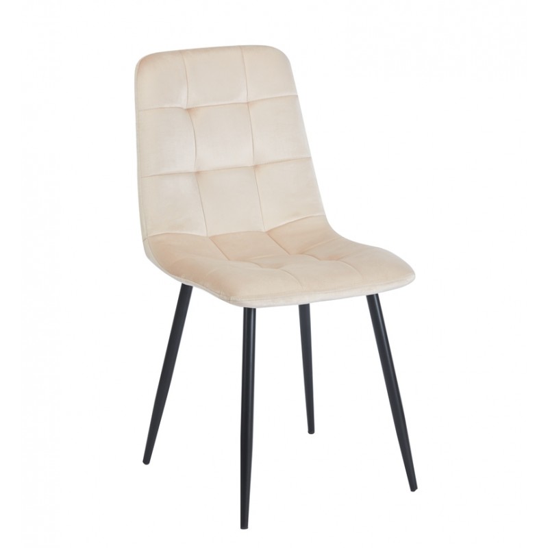 OSCAR BEIGE VELVET ΥΦΑΣΜΑ ΚΑΡΕΚΛΑ ΜΕΤΑΛΛΙΚΗ