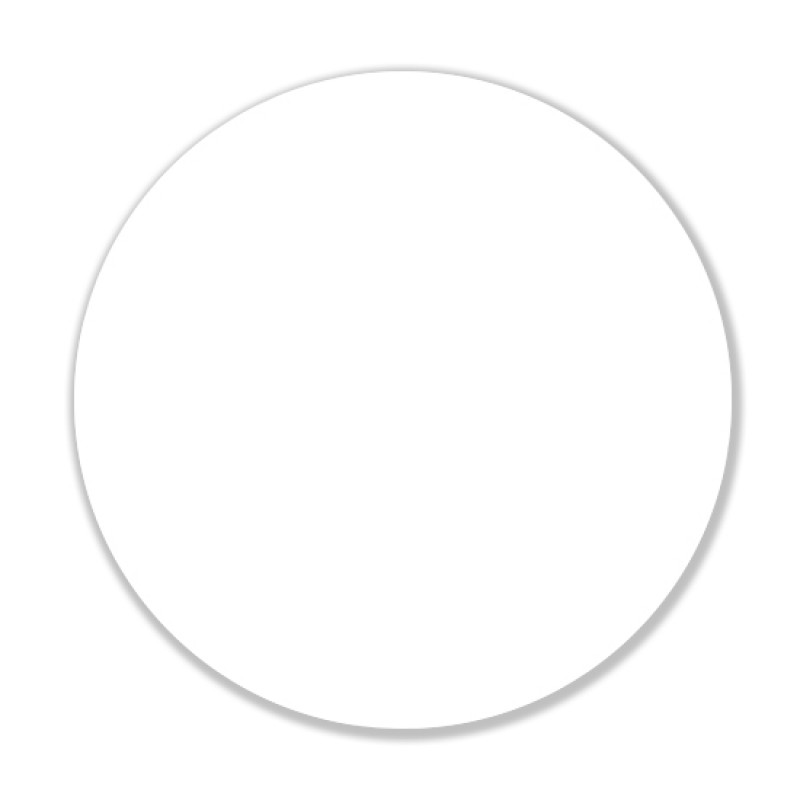 HPL Φ69 ΕΠΙΦΑΝΕΙΑ WHITE 12mm