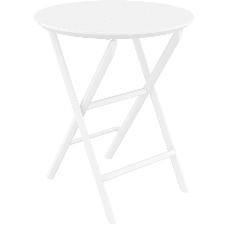 HELEN WHITE Φ60X74εκ. ΤΡΑΠΕΖΙ ΠΤΥΣ/ΝΟ ΠΟΛ/ΝΙΟΥ