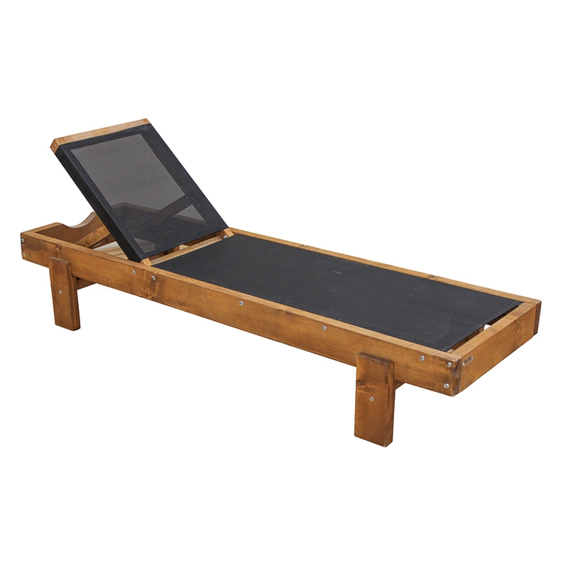 LEDA ΞΑΠΛΩΣΤΡΑ ΞΥΛ./TEXTILENE 2X2 77X200X35εκ. ΚΑΡΥΔΙ