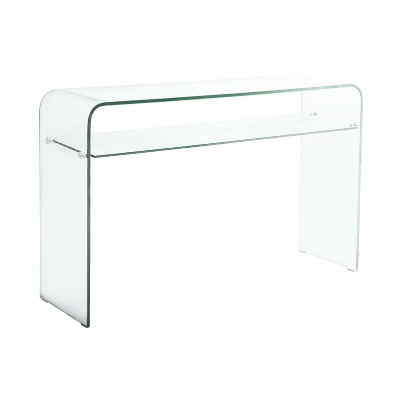 GLASSER Κονσόλα - Ράφι Διάφανο Γυαλί 12/8mm