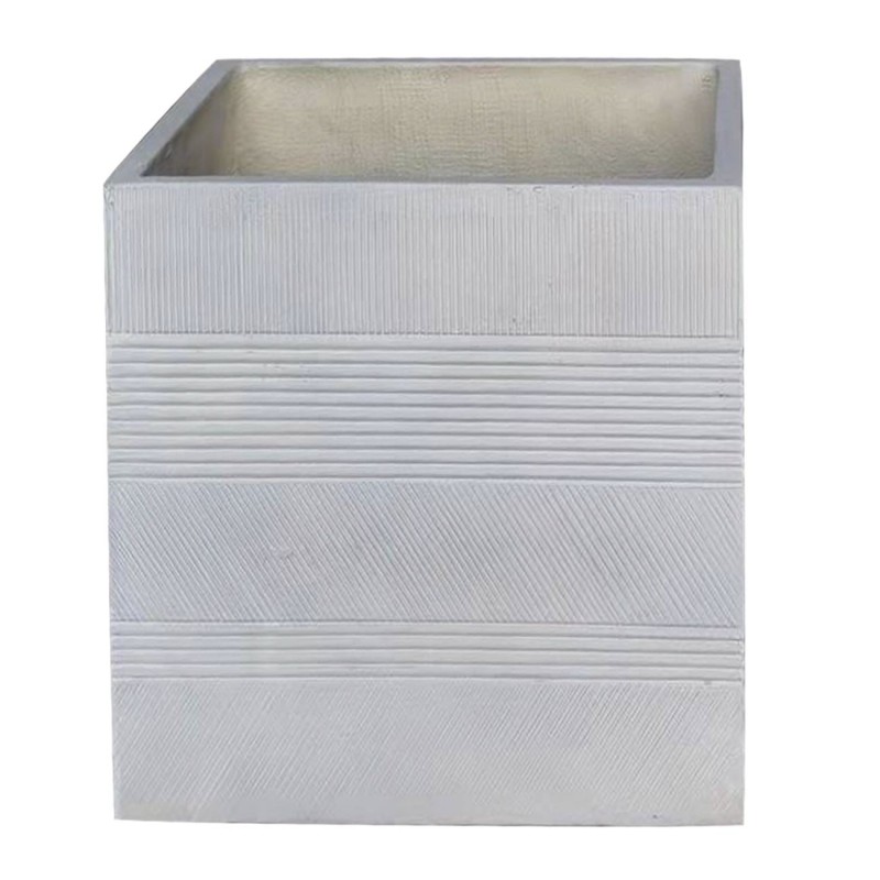 FLOWER POT-11 Σαγρέ Απόχρωση Beige