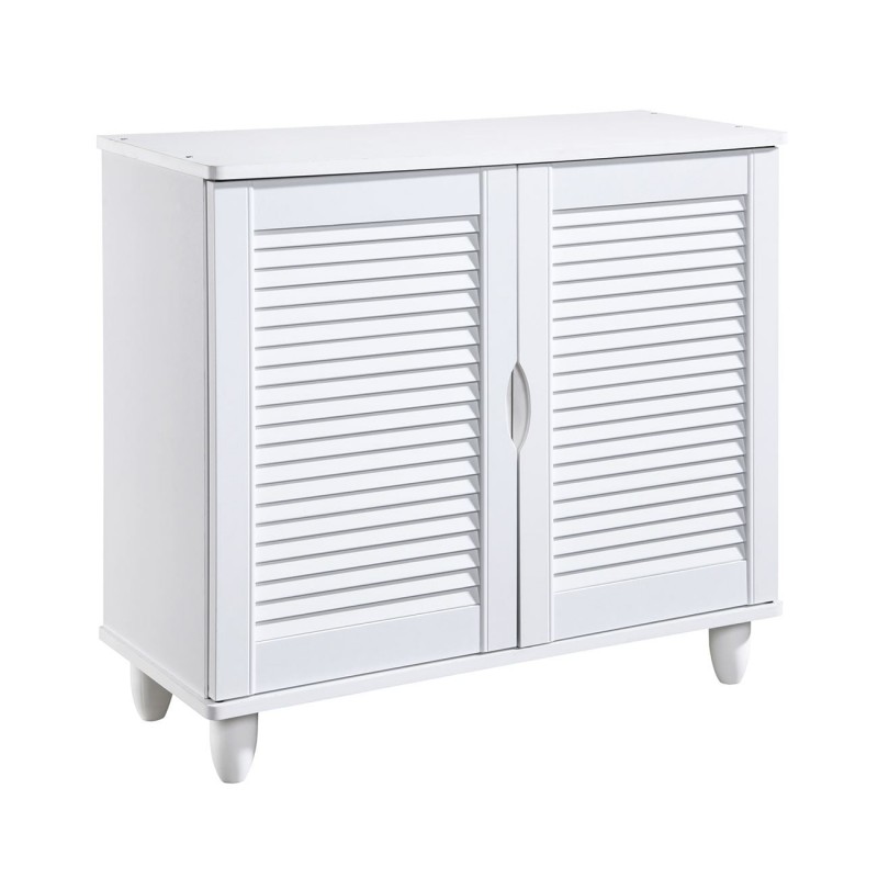 Παπουτσοθήκη 2 Πόρτες Απόχρωση Άσπρο