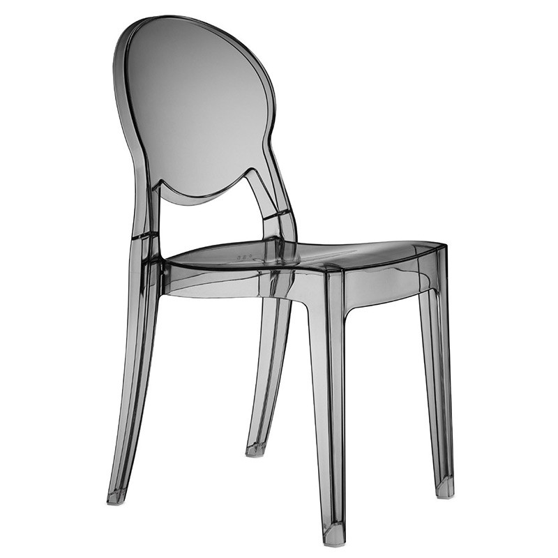 Καρέκλα 45x52x87(45) scabdesign igloo - smoked transparent