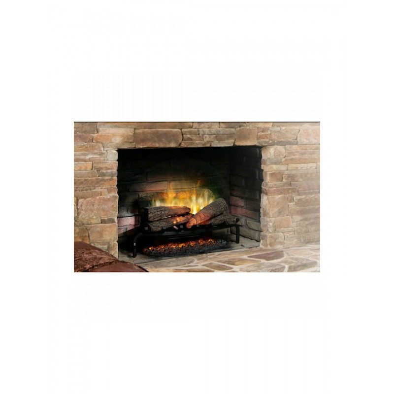 Dimplex Revillution RLG20" Επιδαπέδιο Ηλεκτρικό Τζάκι 1500W 60x34cm Μαύρο  