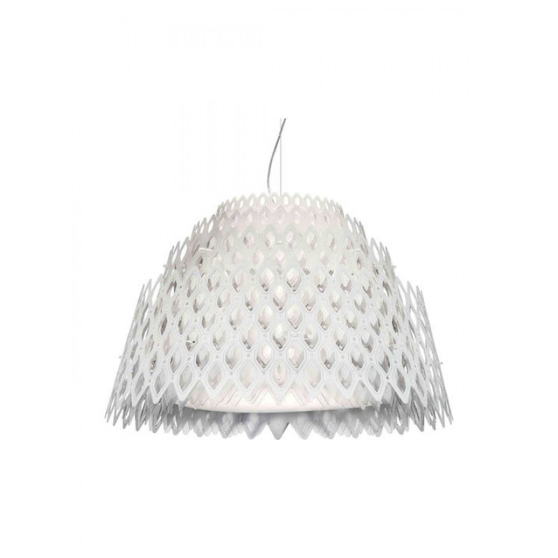 Κρεμαστό Φωτιστικό Οροφής 4xE27 Λευκό Καμπάνα Charlotte CHRSL00WHT01THCE27EU Slamp CHRSL00WHT01THCE27EU Λευκό