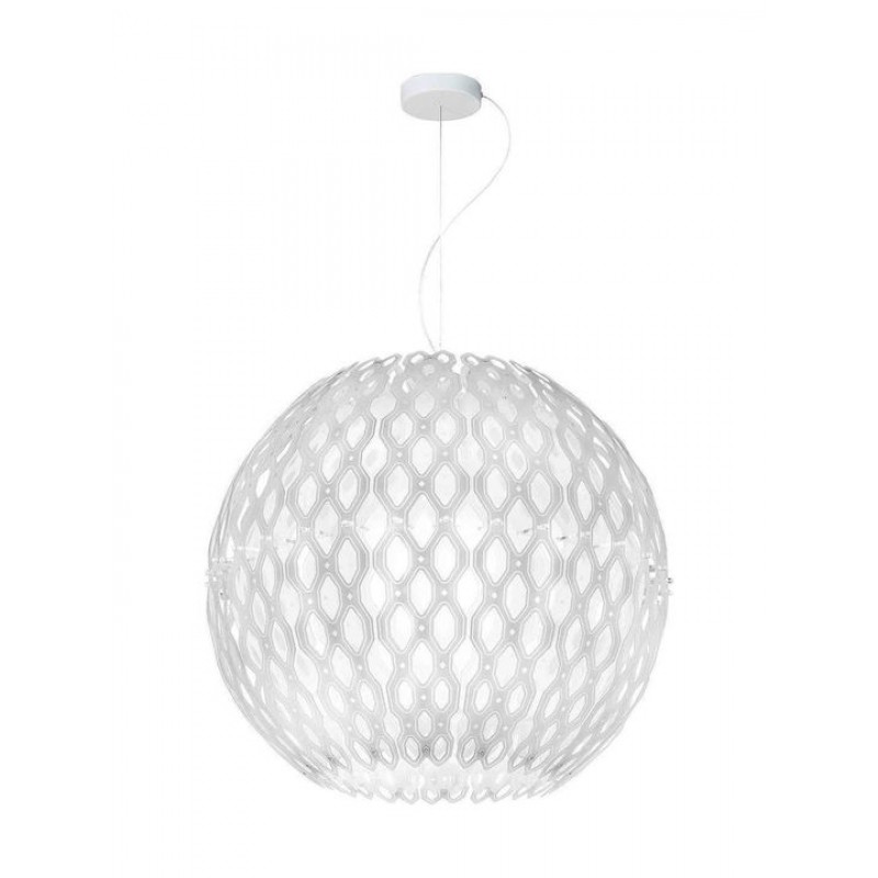 Κρεμαστό Φωτιστικό Οροφής 4xE27 Λευκό Charlotte CHRSM00WHT01TGB000EU Slamp CHRSM00WHT01TGB000EU Λευκό