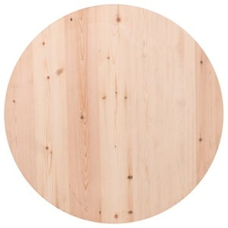 Επιφάνεια Τραπεζιού από Ξύλο Πεύκου, Άβαφο Κωδικός: [Ε-00026186] Ε2213 ΔΙΑΣΤΑΣΕΙΣ Φ100cm/40mm