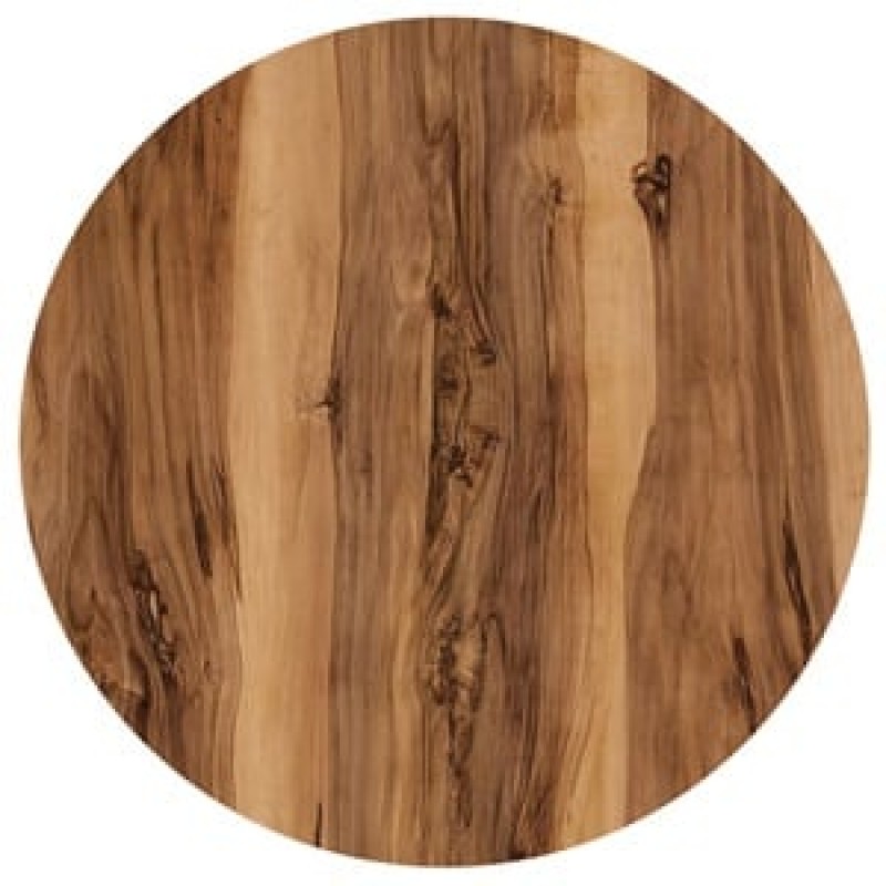 Contract Sliq Smooth Supreme Επιφάνεια Τραπεζιού τ.Werzalit Απόχρωση Indian Sheesham Κωδικός: [Ε-00026195] Ε100,62 ΔΙΑΣΤΑΣΕΙΣ Φ60cm/16mm