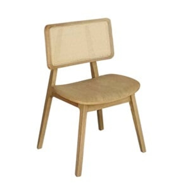 LORIAN Καρέκλα Τραπεζαρίας, Απόχρωση Φυσικό Κωδικός: [Ε-00026268] Ε7686,2 ΔΙΑΣΤΑΣΕΙΣ 48x54x82cm