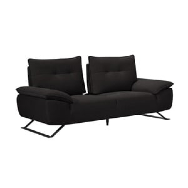 SELENA Καναπές 2-θέσιος Σαλονιού - Καθιστικού, Ύφασμα Ανθρακί, Μεταφερόμενη πλάτη Κωδικός: [Ε-00026274] Ε9501,22