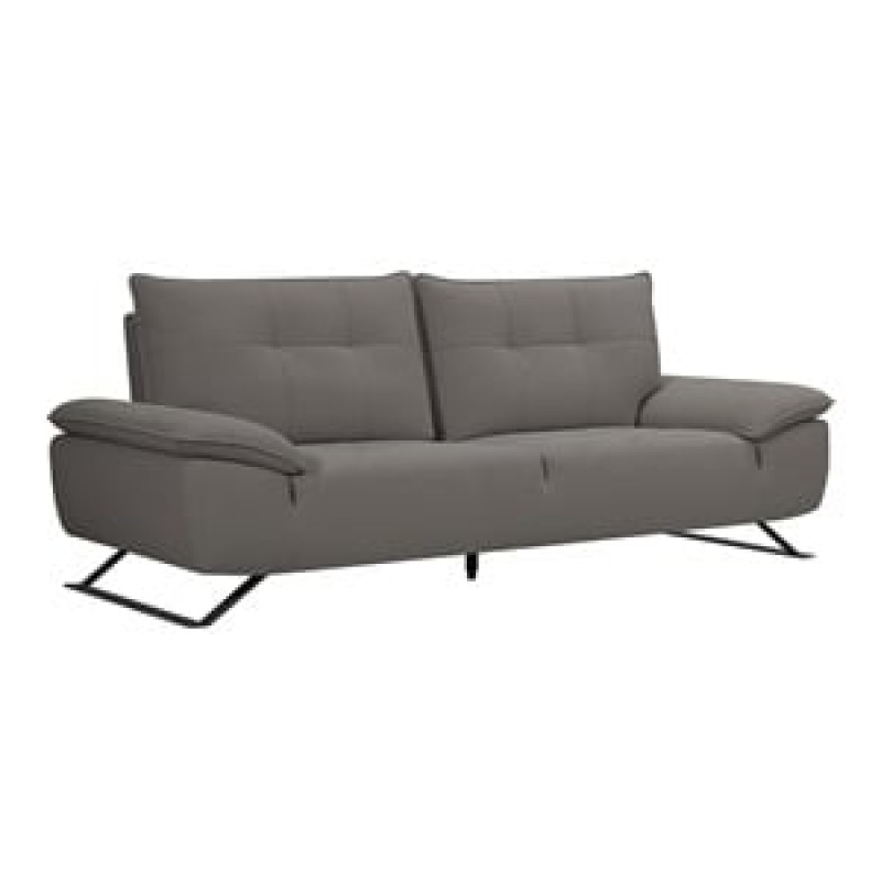 SELENA Καναπές 3-θέσιος Σαλονιού - Καθιστικού, Ύφασμα Γκρι, Μεταφερόμενη πλάτη Κωδικός: [Ε-00026276] Ε9501,13