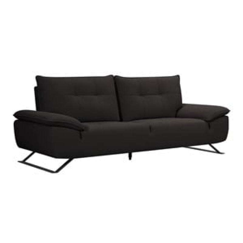 SELENA Καναπές 3-θέσιος Σαλονιού - Καθιστικού, Ύφασμα Ανθρακί, Μεταφερόμενη πλάτη Κωδικός: [Ε-00026277] Ε9501,23