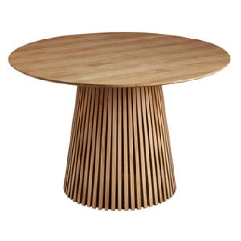 RIM-II Τραπέζι Ροτόντα Τραπεζαρίας, ΜDF Απόχρωση Φυσικό Κωδικός: [Ε-00026354] Ε7667,1 ΔΙΑΣΤΑΣΕΙΣ Φ120cm H.75cm