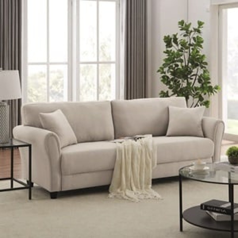 BRITAIN Καναπές 3-θέσιος Σαλονιού - Καθιστικού, Ύφασμα Μπεζ Κωδικός: [Ε-00026494] Ε9508,1 ΔΙΑΣΤΑΣΕΙΣ 212x78x87cm