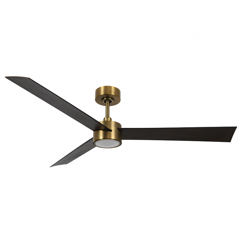 Lucci Air Climate IV Antique brass/Walnut SKU	8021610549
