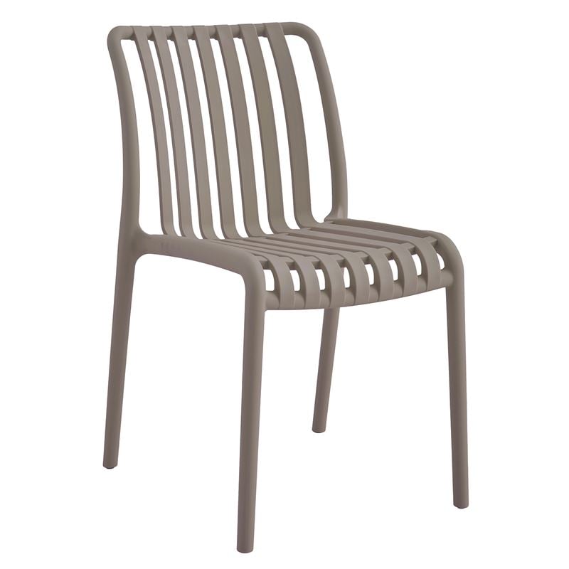 MODA-Ν Καρέκλα Στοιβαζόμενη PP, Απόχρωση Mocha Κωδικός: [Ε-00026057] Ε3801,3Ν ΔΙΑΣΤΑΣΕΙΣ 51x57x78cm