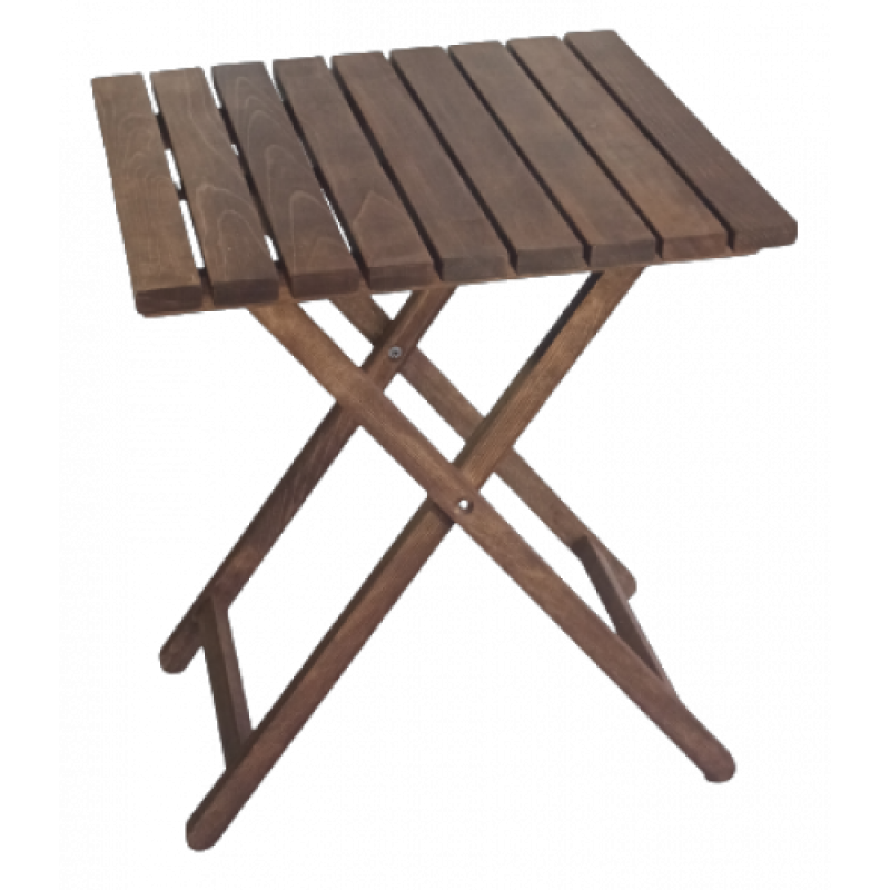 DIRECTOR-T τραπέζι κήπου ξύλινο εμποτισμού ΧΡΩΜΑ ΕΠΙΛΟΓΗΣ, 60x60xΗ74