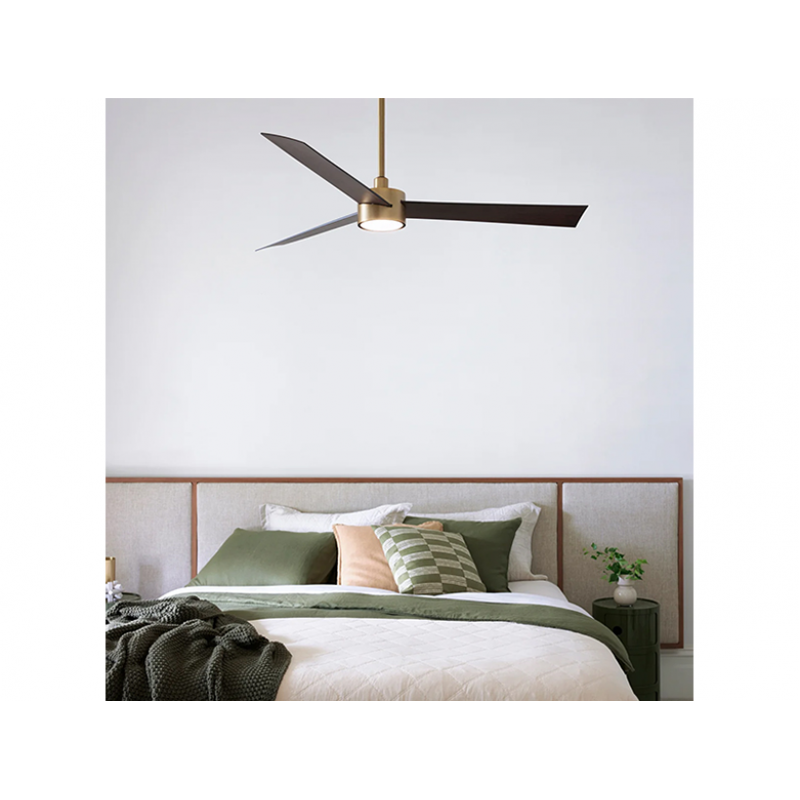 Lucci Air Climate IV Antique brass/Walnut SKU	8021610549