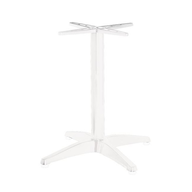 FACTORY Βάση Τραπεζιού Αλουμίνιο Απόχρωση Άσπρο (2,30kg) Κωδικός: [Ε-00014081] Ε011,3 ΔΙΑΣΤΑΣΕΙΣ 66x66cm H.69cm