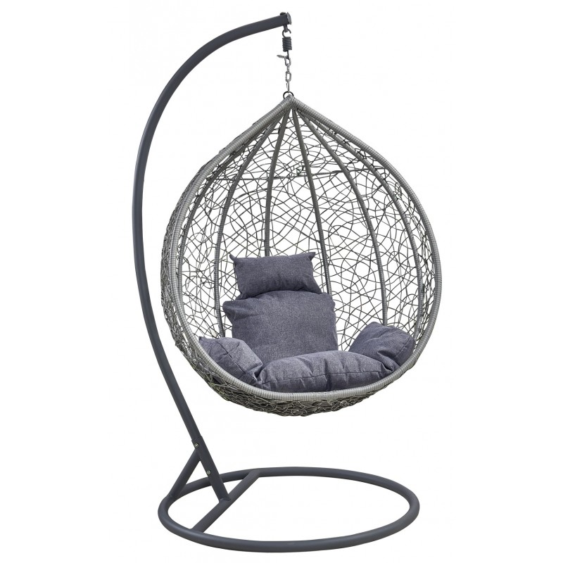 Γκρί Αδιαβροχοποιημένο Μαξιλάρι Για Κουνιστή Καρέκλα (Φωλιά) Κωδικός: 186514 ΜΑΞΙΛΑΡΙ