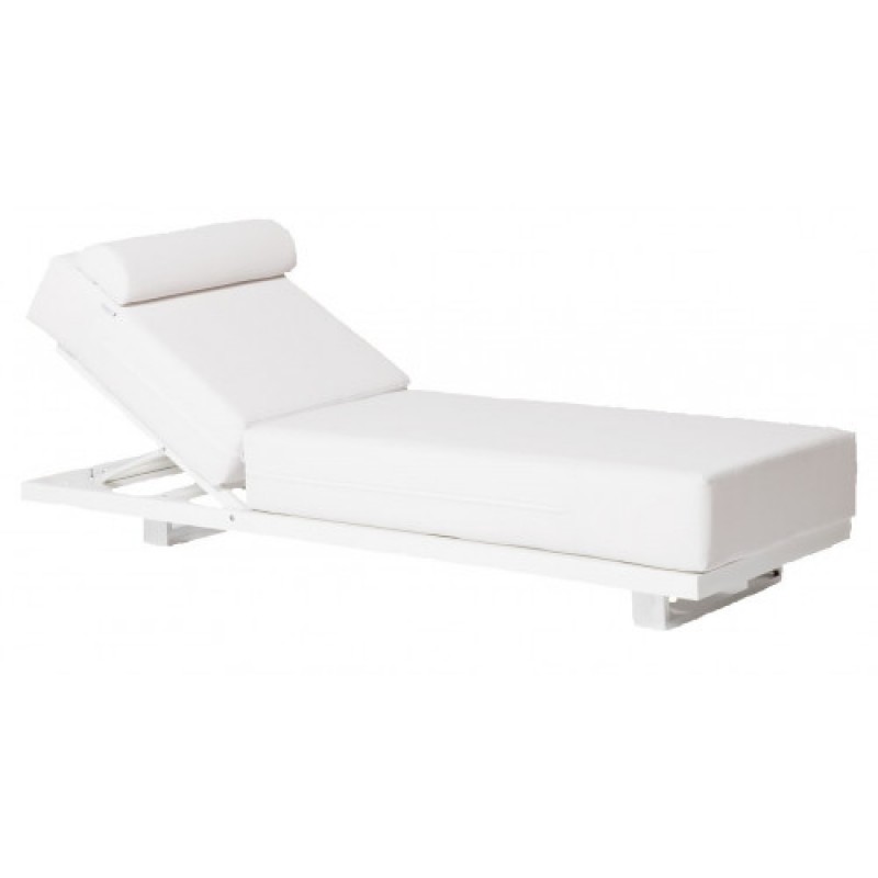 ART-BELOU ξαπλώστρα αλουμινίου με μαξιλάρι ΧΡΩΜΑ ΕΠΙΛΟΓΗΣ, 204x76x25