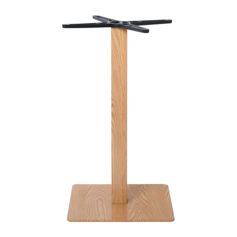 PRATO Βάση Τραπεζιού Μέταλλο Απόχρωση Ξύλο Φυσικό (11,85kg) Κωδικός: [Ε-00020980] Ε068,1 ΔΙΑΣΤΑΣΕΙΣ 40x40cm H.72cm Συσκευασία 2 Τεμαχίων