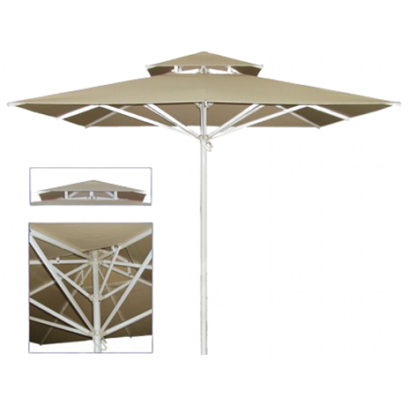 RA ομπρέλα αλουμινίου με κάλυμμα σε ΧΡΩΜΑ & ΔΙΑΣΤΑΣΗ ΕΠΙΛΟΓΗΣ