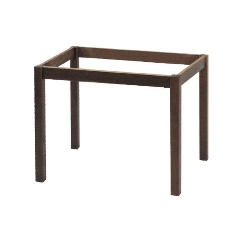 ΚΑΦΕΝΕΙΟΥ Βάση Τραπεζιού Οξιά Λυόμενη για Επιφάνεια 80x120cm Βαφή Εμποτισμού Καρυδί Κωδικός: [Ρ-00002990] Ρ411,Ε2 ΔΙΑΣΤΑΣΕΙΣ 69x109x73cm