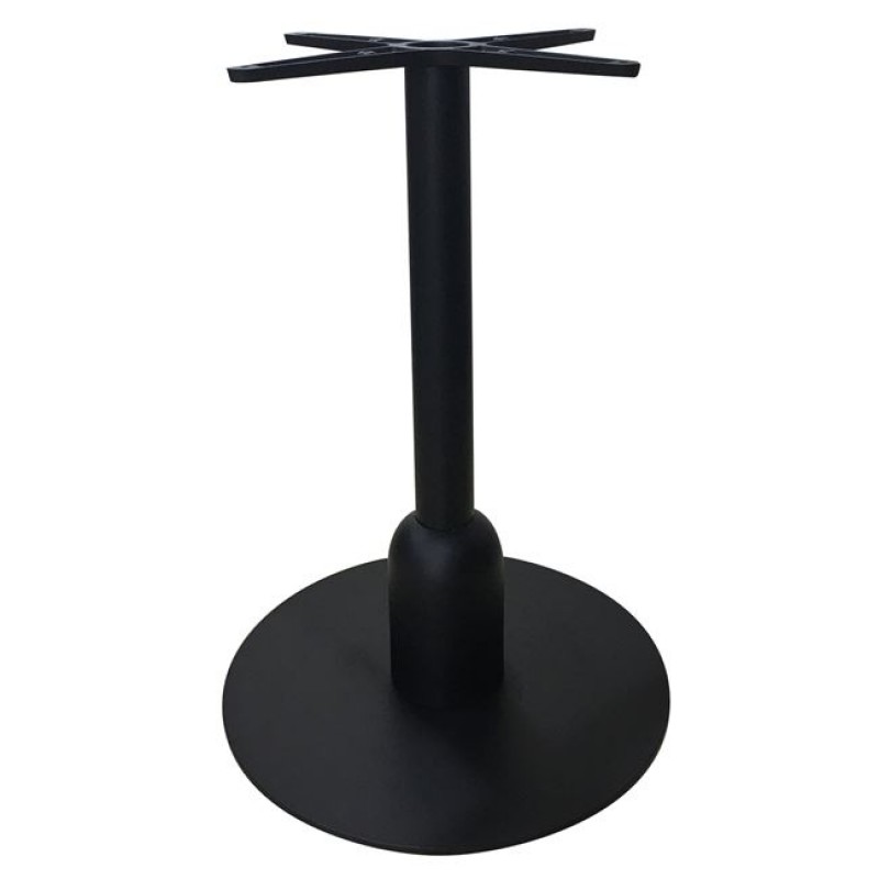 BORG Βάση Τραπεζιού Μέταλλο Βαφή Μαύρο (18,10kg) Κωδικός: [Ε-00024261] Ε0621 ΔΙΑΣΤΑΣΕΙΣ Φ50cm H.72cm Συσκευασία 2 Τεμαχίων