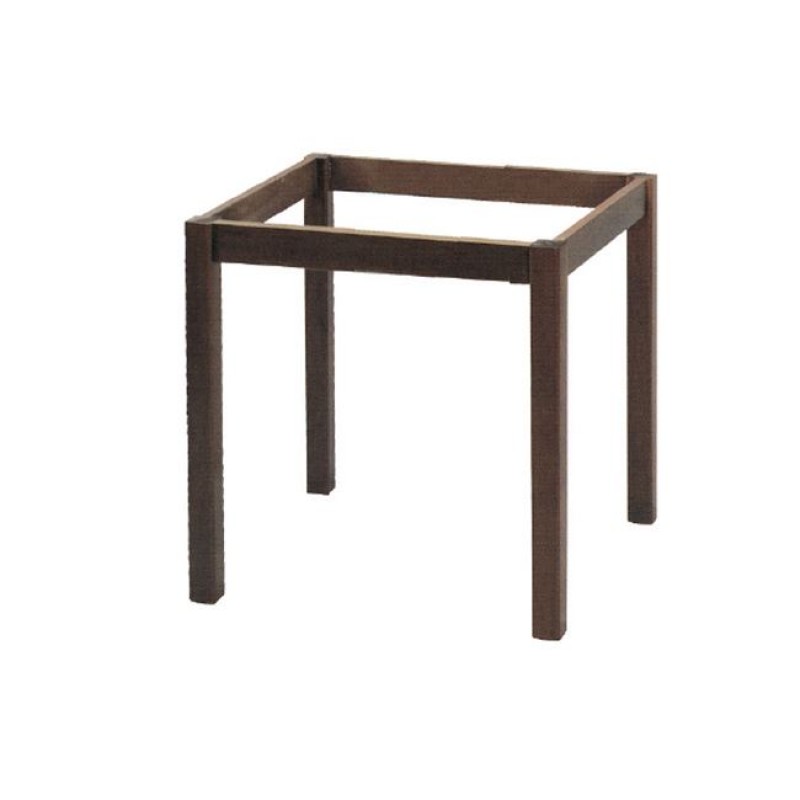 ΚΑΦΕΝΕΙΟΥ Βάση Τραπεζιού Οξιά Λυόμενη για Επιφάνεια 80x80cm, Βαφή Εμποτισμού Καρυδί Κωδικός: [Ρ-00002964] Ρ407,Ε2 ΔΙΑΣΤΑΣΕΙΣ 69x69x73cm