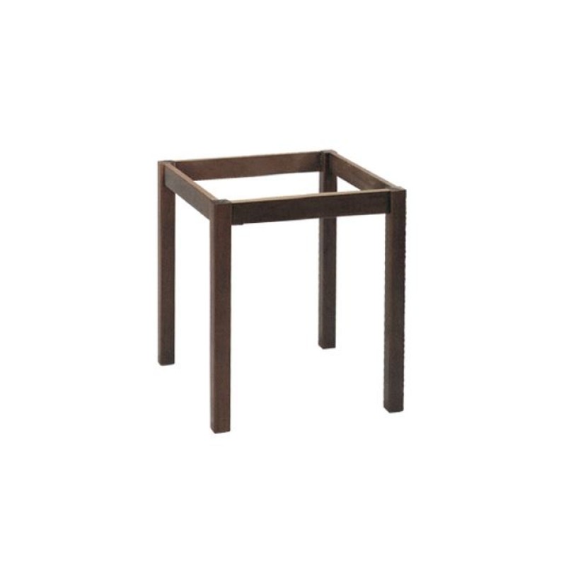 ΚΑΦΕΝΕΙΟΥ Βάση Τραπεζιού Οξιά Λυόμενη για Επιφάνεια 70x70cm, Βαφή Εμποτισμού Καρυδί Κωδικός: [Ρ-00002944] Ρ405,Ε2 ΔΙΑΣΤΑΣΕΙΣ 59x59x73cm