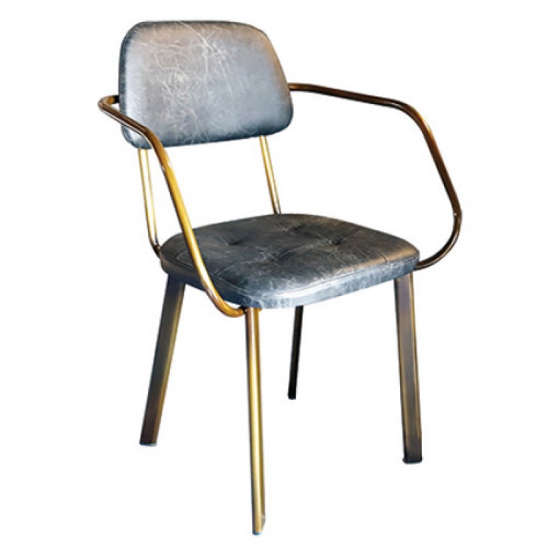 TS-422P πολυθρόνα εξοπλισμού μεταλλική με ταπετσαρία ΧΡΩΜΑ ΕΠΙΛΟΓΗΣ, 60x54xΗ79