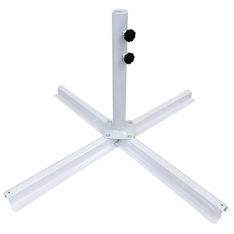 Βάση Ομπρέλας Χιαστί 1 x 1m ,Για Πλάκες 50 x 50mm ,Κορμός φ50mm Κωδικός: 3064-B