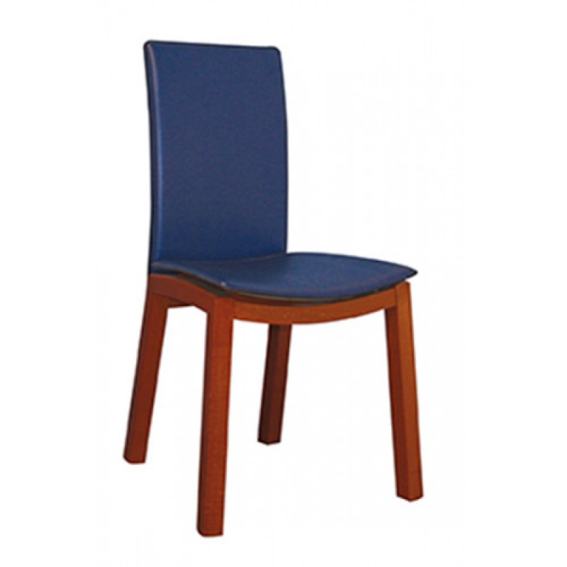253-A καρέκλα ξύλινη με ταπετσαρία ΧΡΩΜΑ ΕΠΙΛΟΓΗΣ, 45x46x88