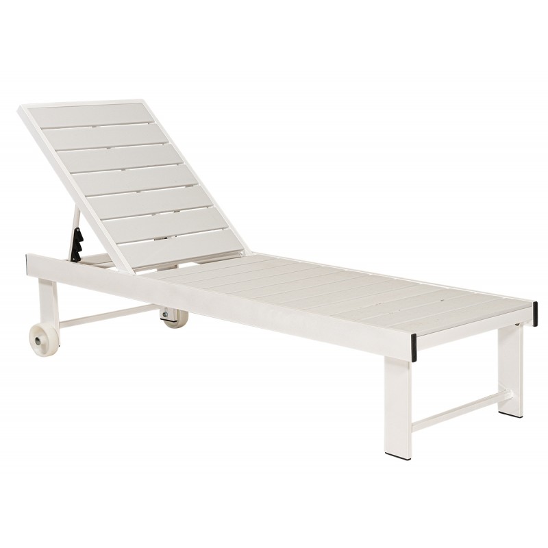 Ανακλινόμενη Ξαπλώστρα Pollywood 5 Θέσεων Με Αλουμίνιο Σκελετό Κωδικός: 203482