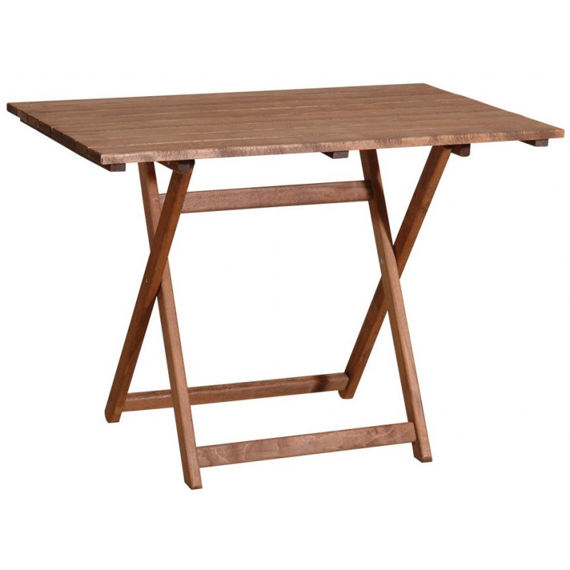 Ξύλινο Παραλ/μο Πτυσσόμενο Τραπέζι Οξυά 66(W) x 100(L) x 72(H)cm Κωδικός: 213719