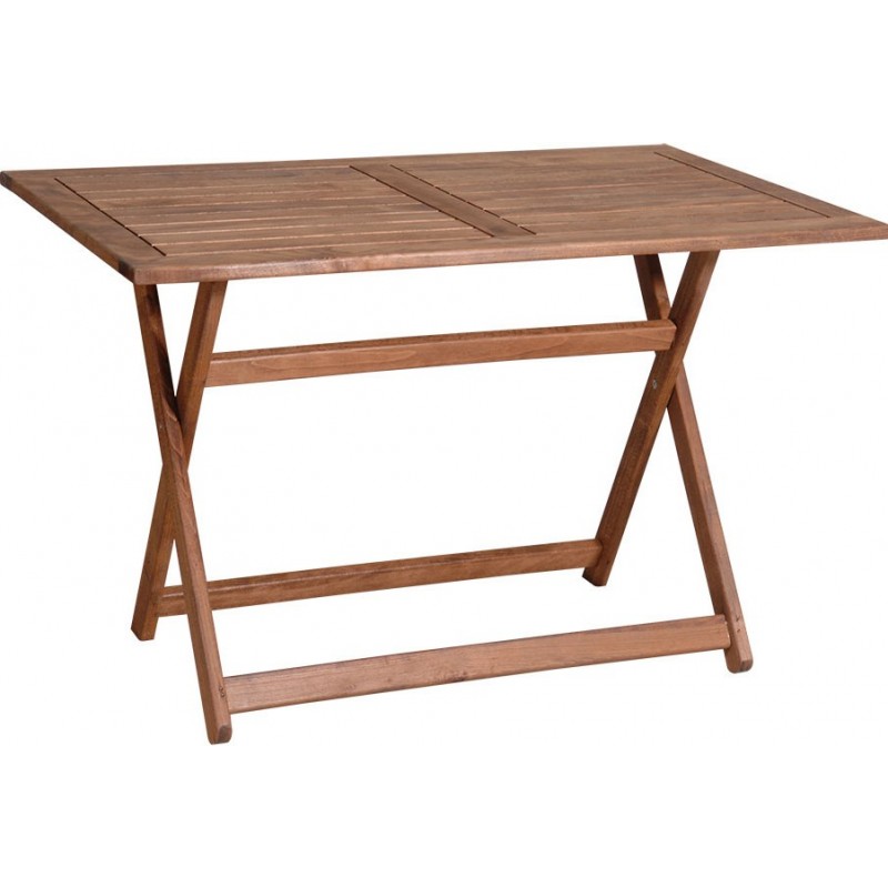 Ξύλινο Παραλ/μο Πτυσσόμενο Τραπέζι Οξυά 80(W) x 140(L) x 75(H)cm Κωδικός: 213713