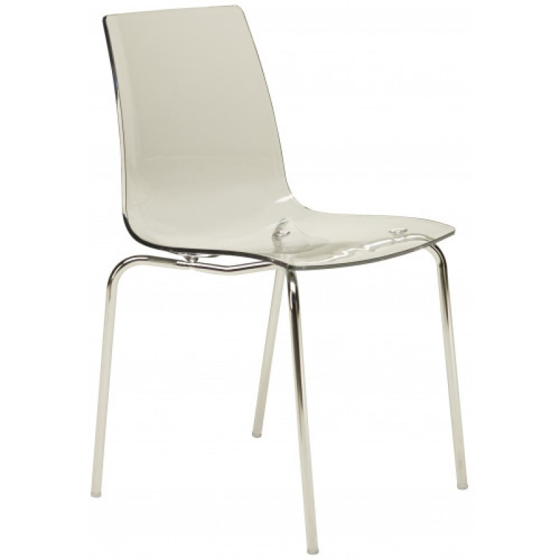 LOLLIPOP-4P καρέκλα polycarbonate διαφ. ΔΙΑΦΑΝΟ