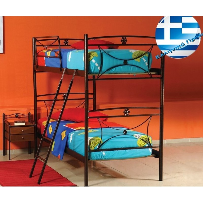 Διπλή Μεταλλική Κουκέτα 198 x 98 x 165(h)cm Κωδικός: 3708