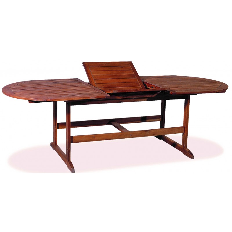 Ξύλινο Επεκτεινόμενο Τραπέζι Acacia Wood 150 + 50 = 200 x 90 x 72(h)cm Κωδικός: MER-20 AC