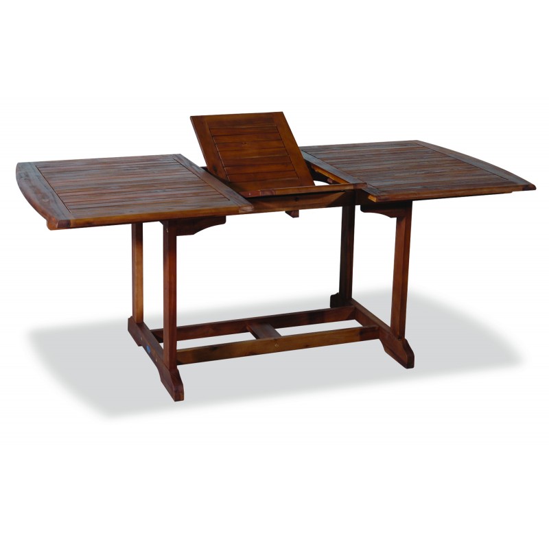 Ξύλινο Επεκτεινόμενο Τραπέζι Acacia Wood 140 + 40 = 180 x 90 x 72(h)cm Κωδικός: BIM 18E/03 AC