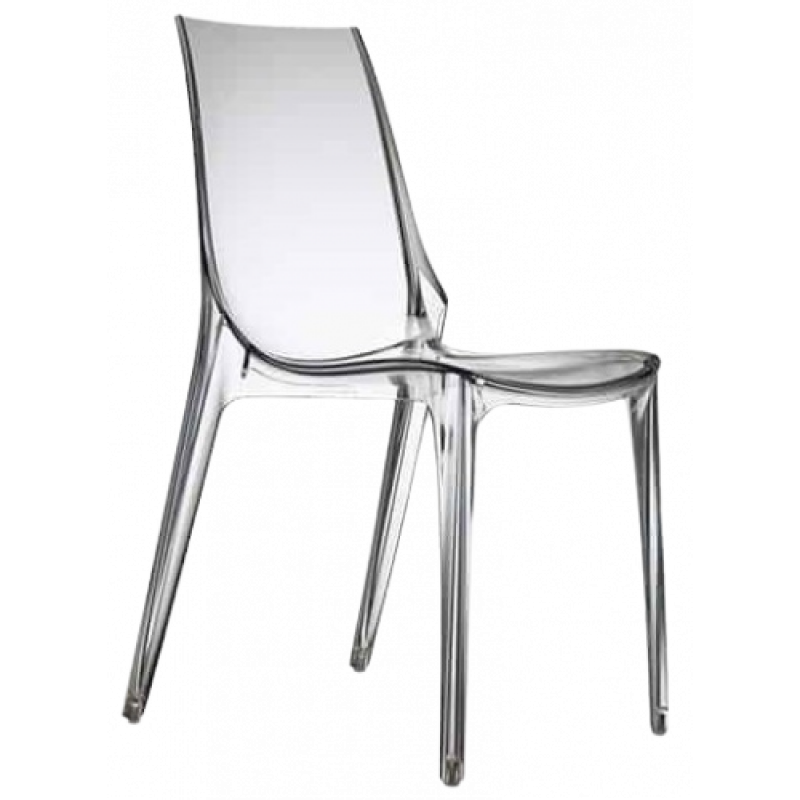 VANITY-C καρέκλα polycarbonate ΔΙΑΦΑΝΟ