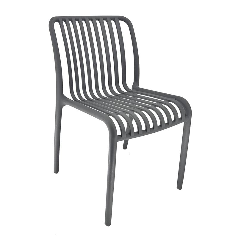 MODA-Ν Καρέκλα Στοιβαζόμενη PP, Απόχρωση Γκρι Κωδικός: [Ε-00026056] Ε3801,2Ν ΔΙΑΣΤΑΣΕΙΣ 51x57x78cm