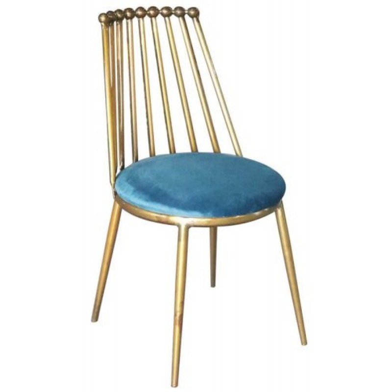 TS-368 καρέκλα εξοπλισμού μεταλλική με ταπετσαρία ΧΡΩΜΑ ΕΠΙΛΟΓΗΣ, 40x44xH84