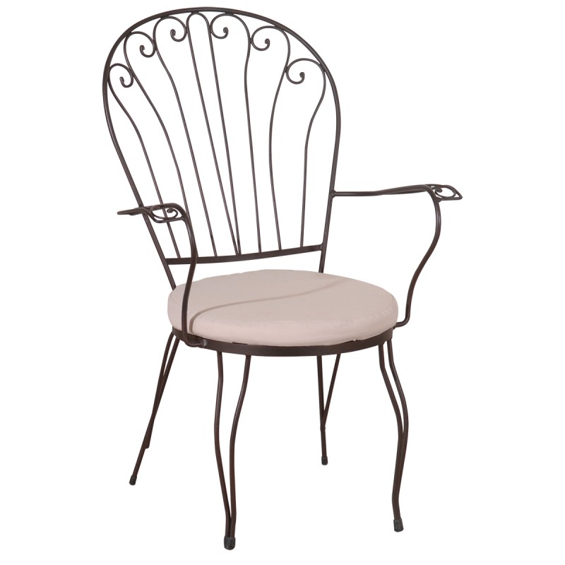 Γαλβανισμένη Πολυθρόνα Φερ Φορζέ Βεντάλια 64 x 66 x 96(h)cm Κωδικός: 3734